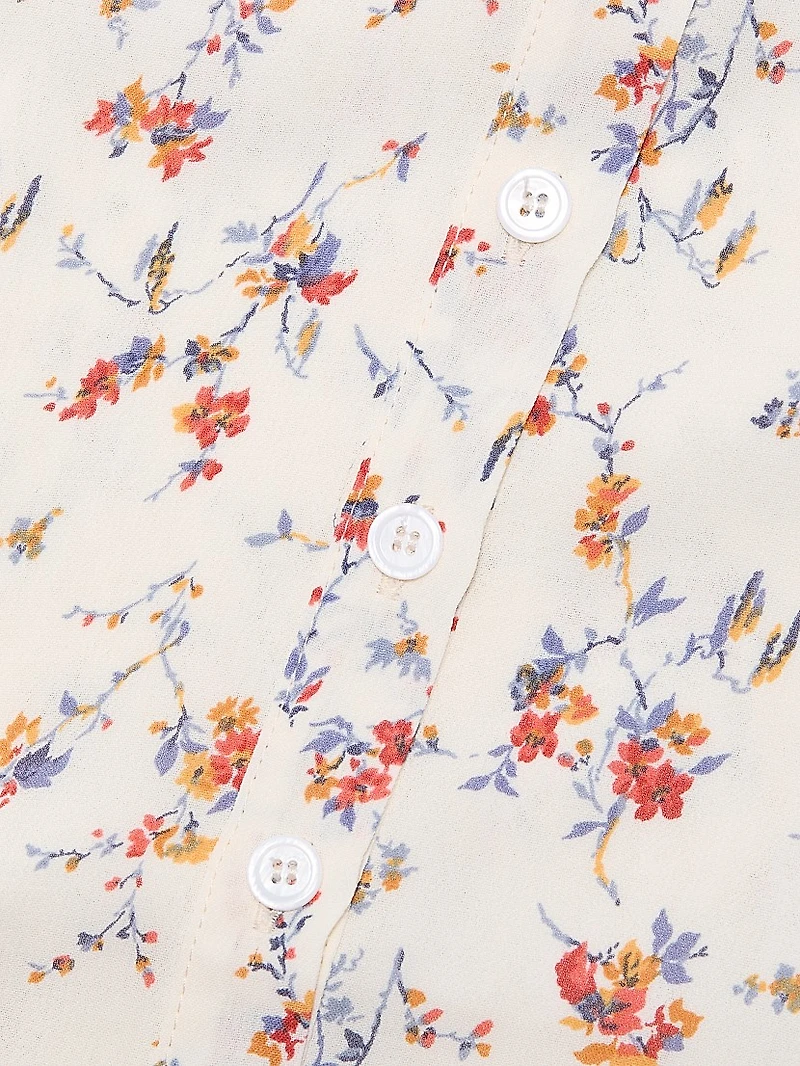 Ceara Floral Midi-Dress