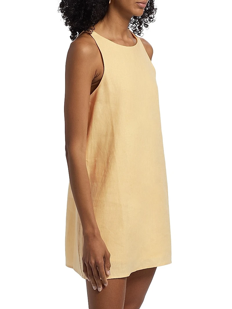 Jessi Linen Minidress