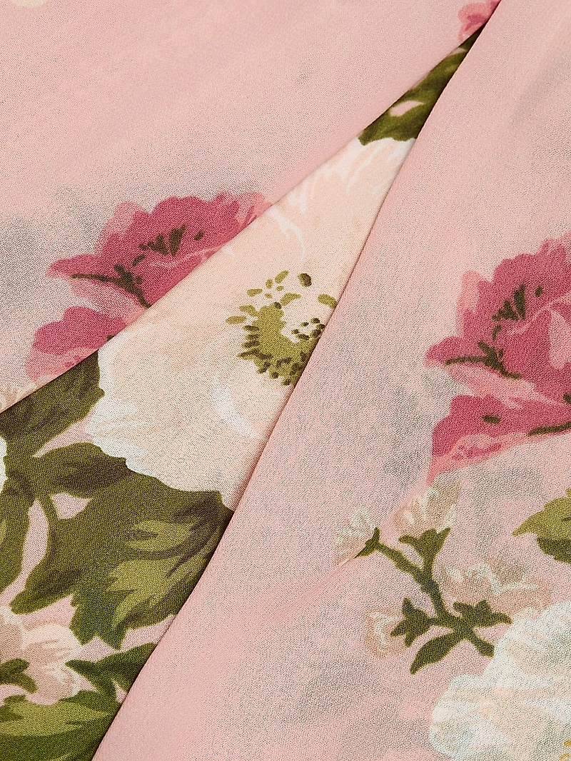 Jaelyn Floral Midi-Dress