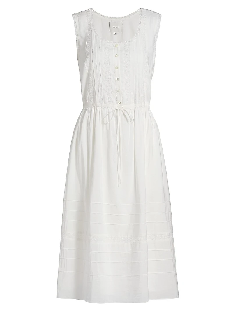 Lonnie Sleeveless Midi-Dress