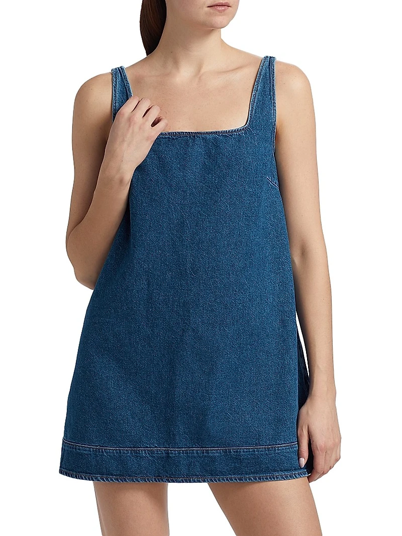 Myla Denim Shift Minidress