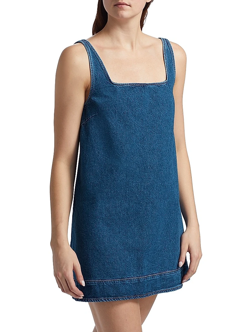 Myla Denim Shift Minidress