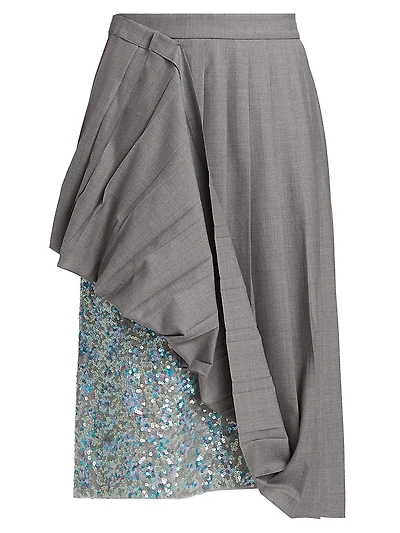 Lifted Hem Skirt