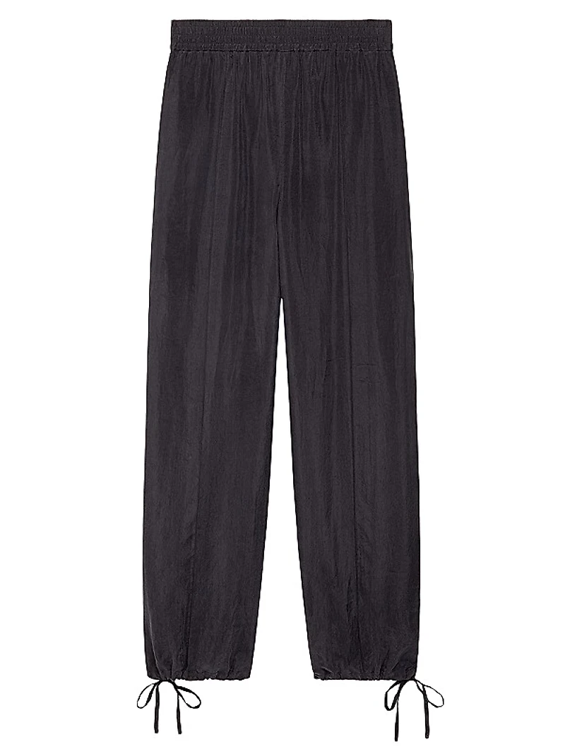 Drawstring Track Pants