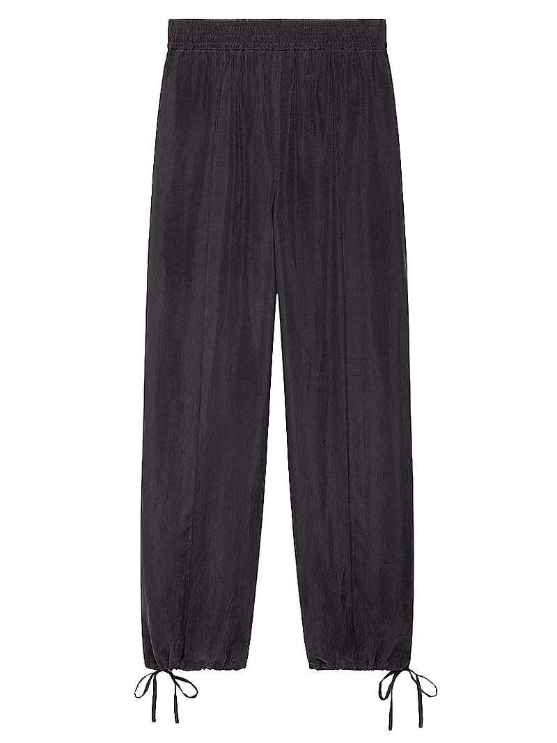 Drawstring Track Pants