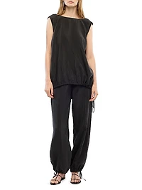 Drawstring Track Pants