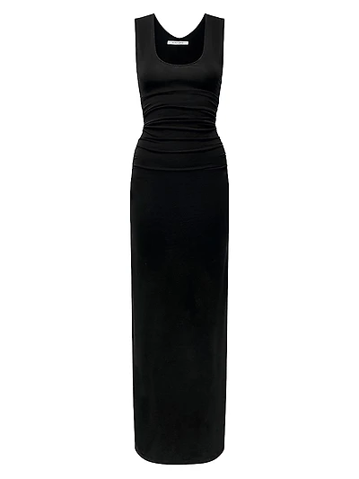 Ruched Tank Dress