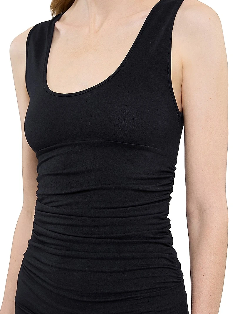 Ruched Tank Dress