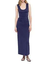 Ruched Tank Dress