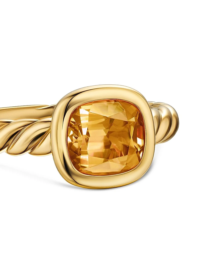 DY Mercer Stone Ring 18K Yellow Gold