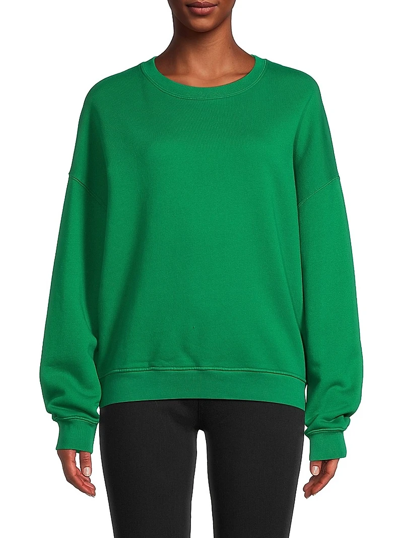 Crewneck Cotton Sweatshirt