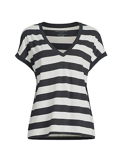 Striped Cotton T-Shirt