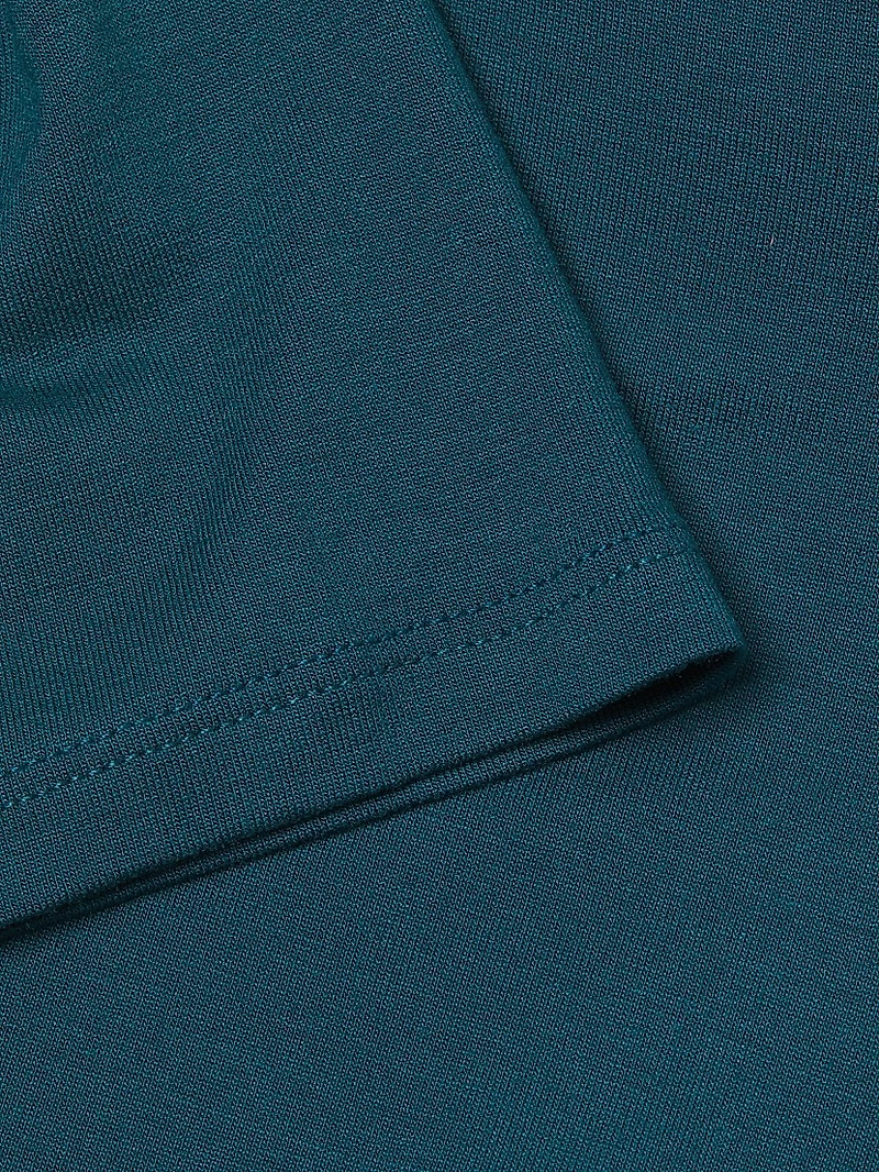 Knit V-Neck T-Shirt