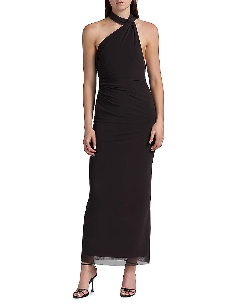Avni One-Shoulder Maxi Dress