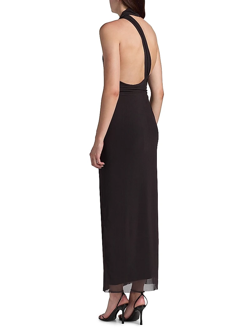 Avni One-Shoulder Maxi Dress