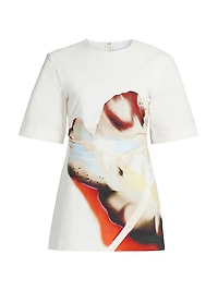 Astryd Floral Stretch-Cotton Minidress