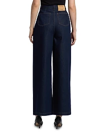 Micah Denim Wide-Leg Pants