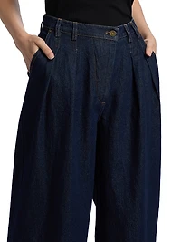 Micah Denim Wide-Leg Pants