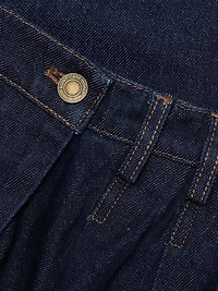 Micah Denim Wide-Leg Pants