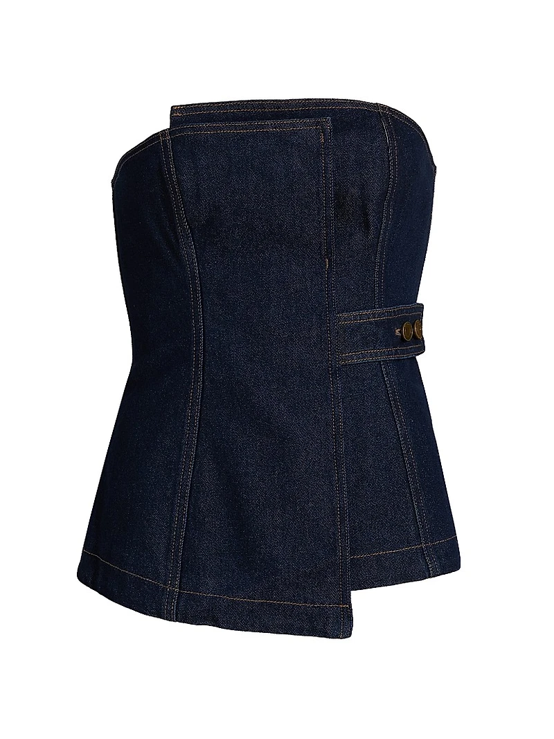 Micah Strapless Top