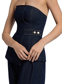 Micah Strapless Top