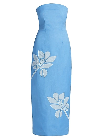 Tammy Bandeau Midi-Dress