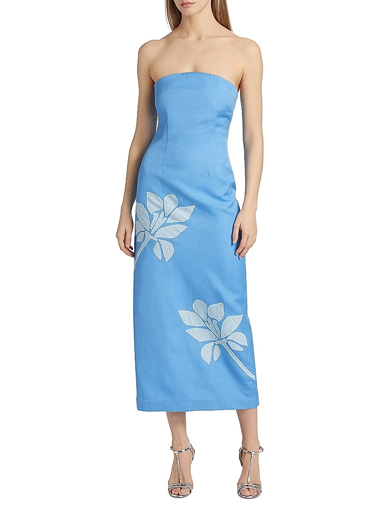 Tammy Bandeau Midi-Dress
