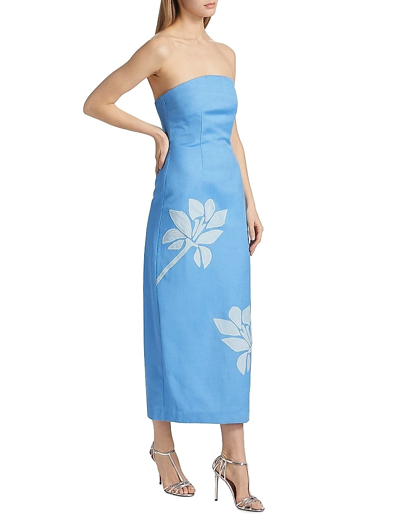 Tammy Bandeau Midi-Dress
