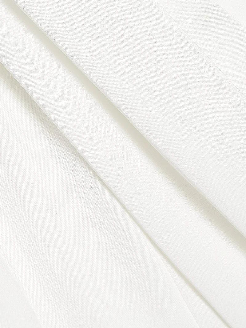 Alyssa Satin Strapless Maxi Dress