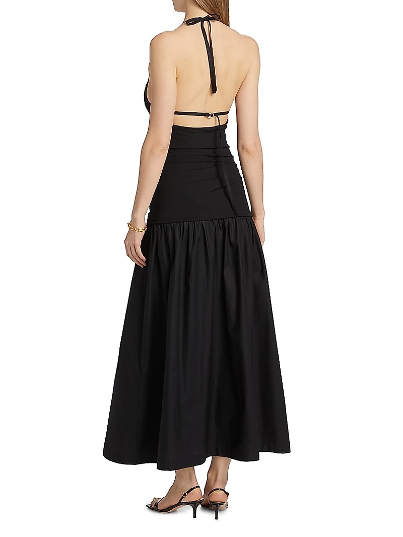 Ariya Ruched Maxi Dress