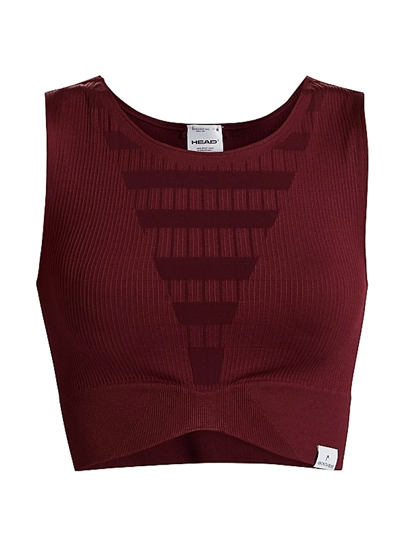 VB Ribbed Longline Sports Bra