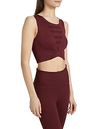 VB Ribbed Longline Sports Bra