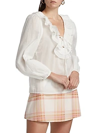 Filly Cotton Voile Blouse