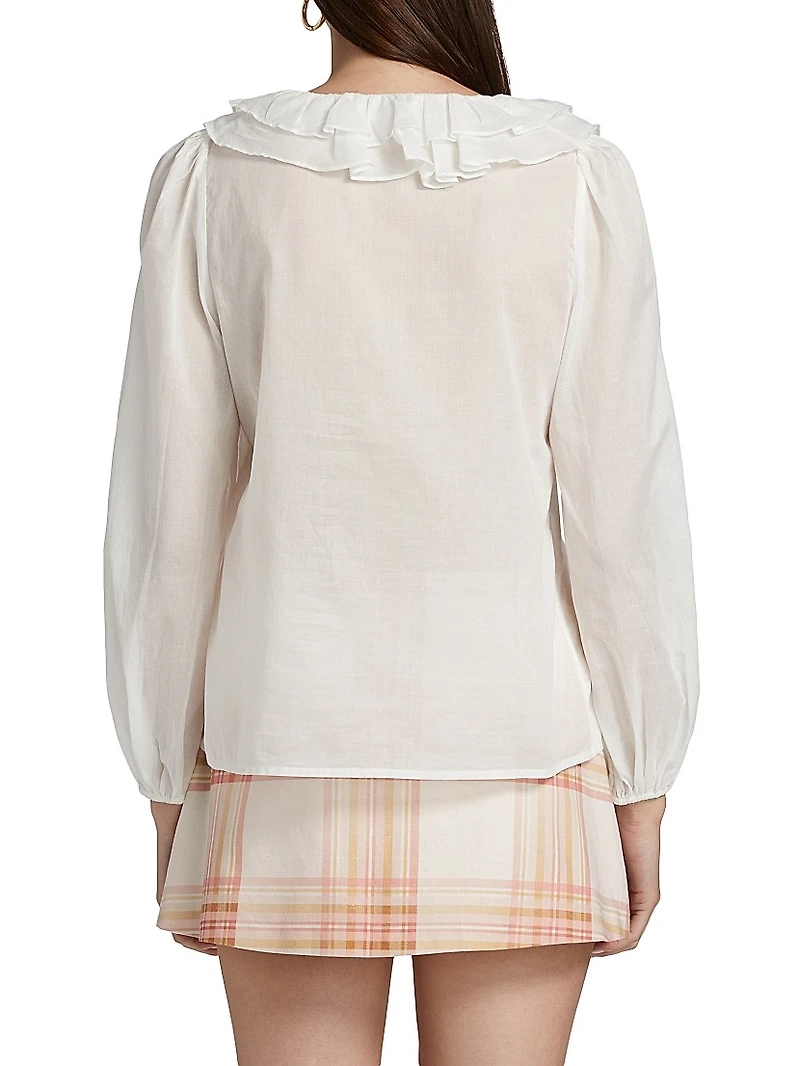 Filly Cotton Voile Blouse