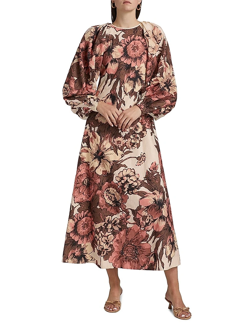 Vince Floral Maxi Dress