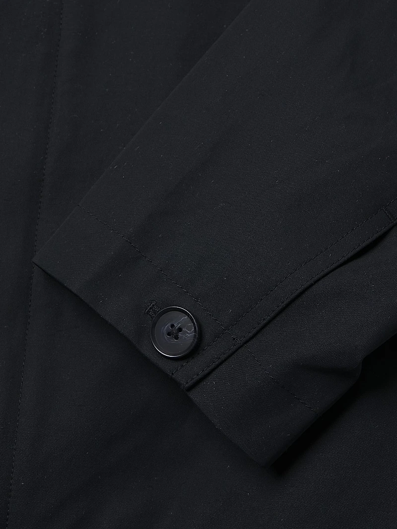 Cotton-Blend Shirt Jacket