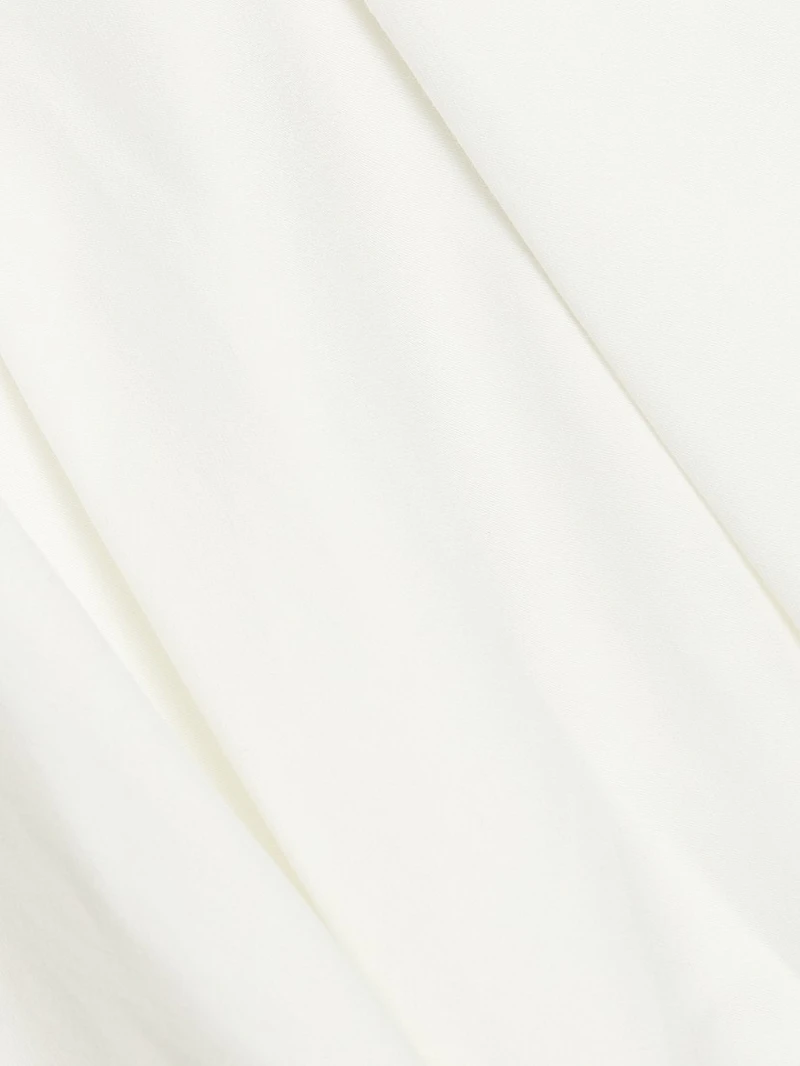 Steffi Stretch-Cotton Draped Top