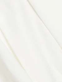 Steffi Stretch-Cotton Draped Top