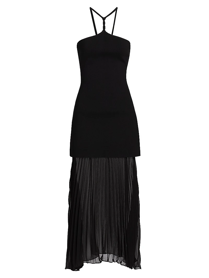 Veta Halterneck Midi-Dress