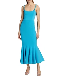 Tess Knit Sleeveless Midi-Dress