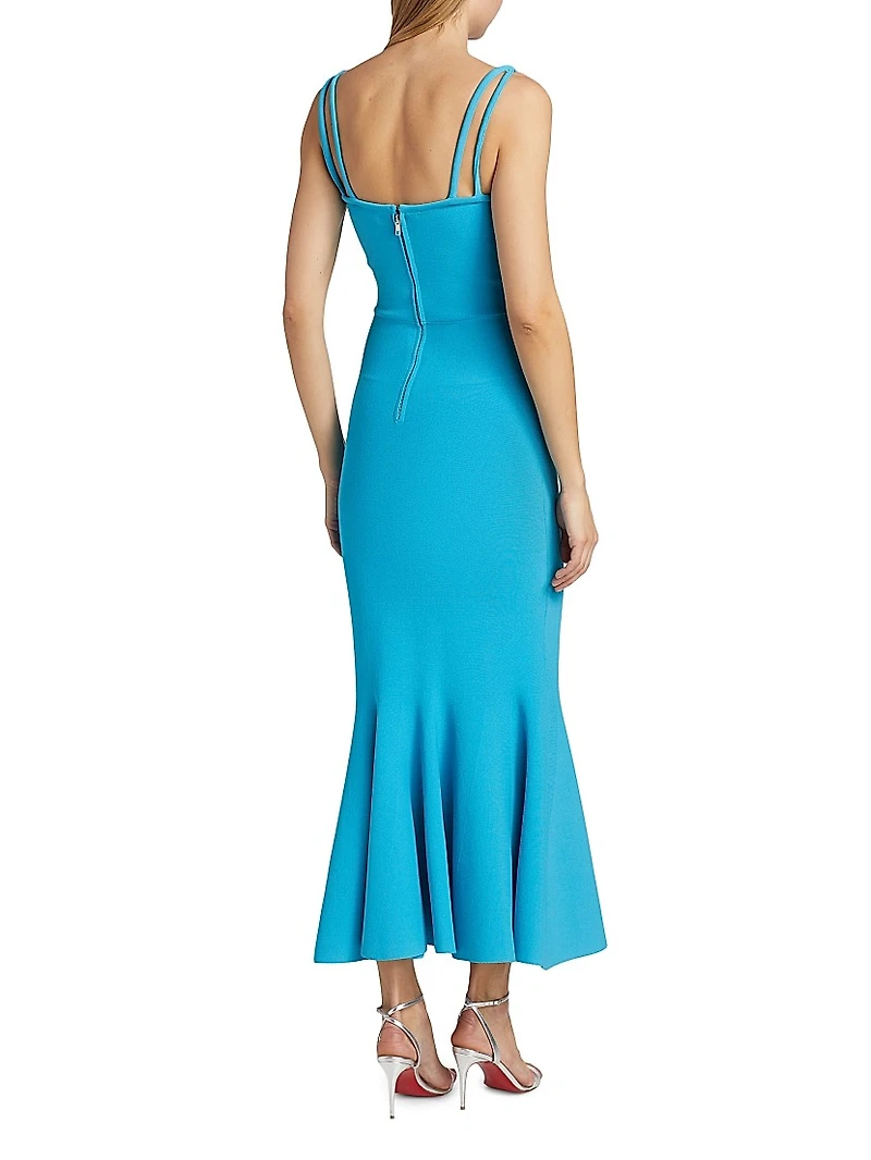 Tess Knit Sleeveless Midi-Dress