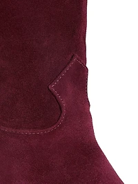 Carolina Slouchy 55MM Over-The-Knee Suede Boots