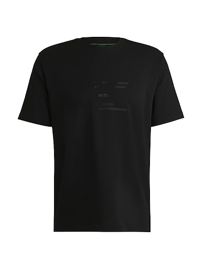 Cotton-Jersey Relaxed-Fit T-Shirt with Seasonal Artwork