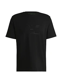 Cotton-Jersey Relaxed-Fit T-Shirt with Seasonal Artwork