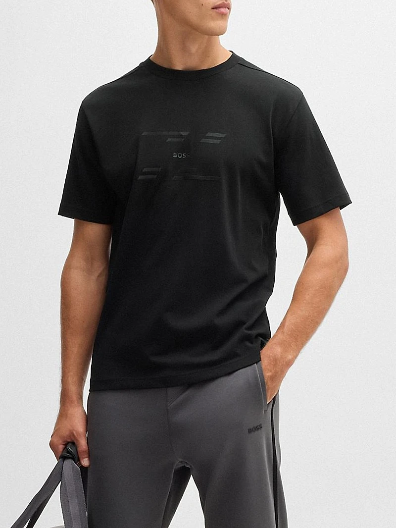 Cotton-Jersey Relaxed-Fit T-Shirt with Seasonal Artwork