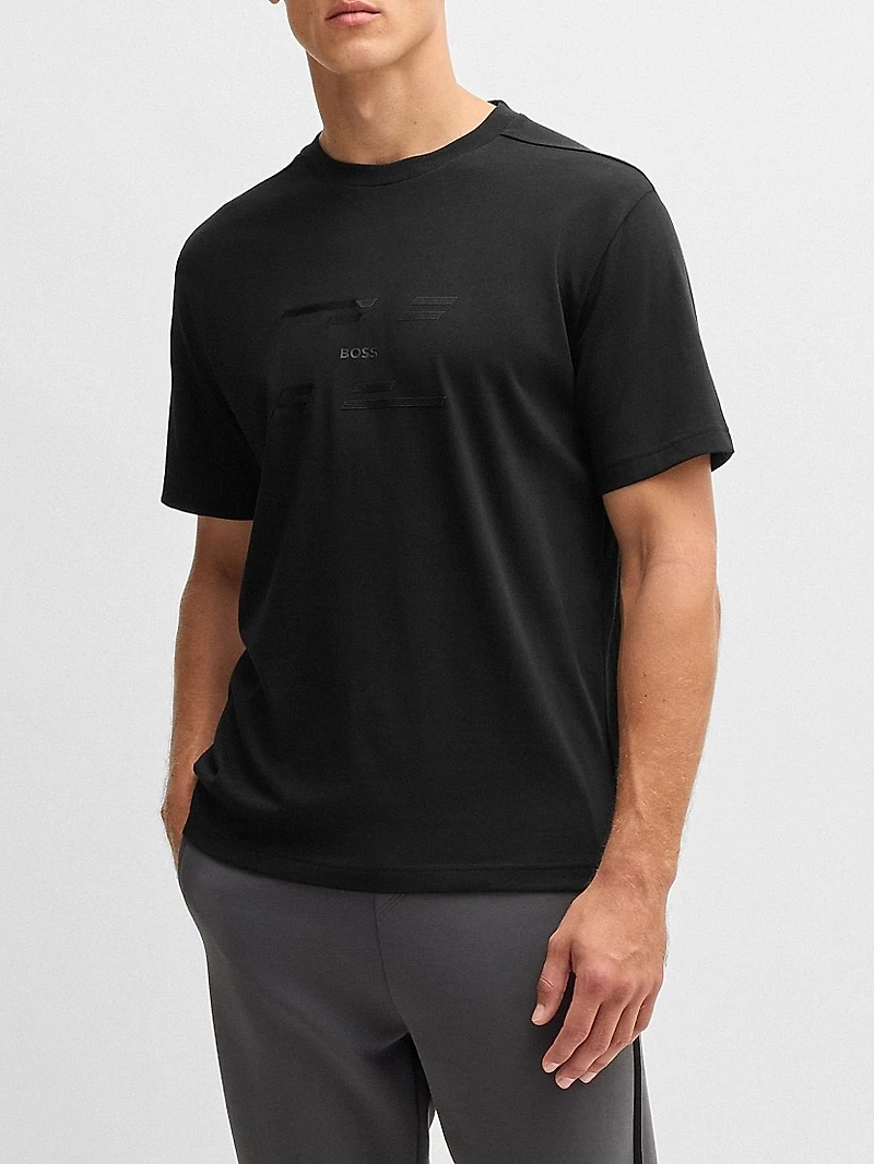 Cotton-Jersey Relaxed-Fit T-Shirt with Seasonal Artwork