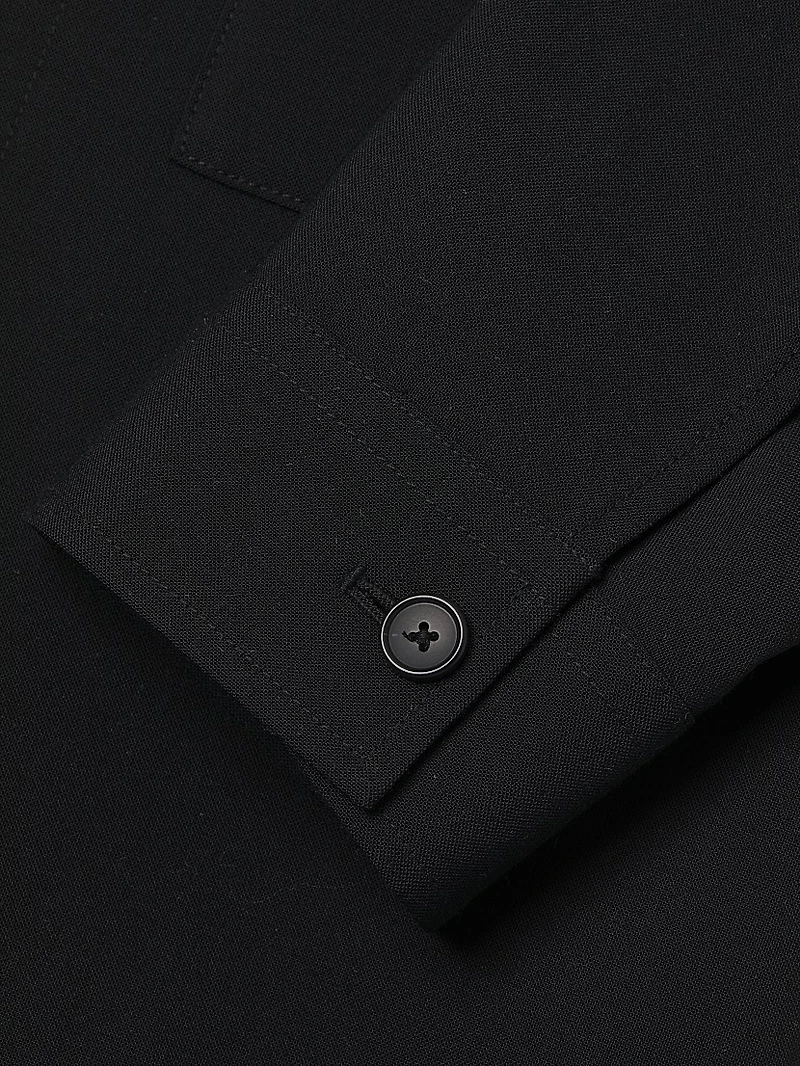 Wool-Blend Shirt Jacket