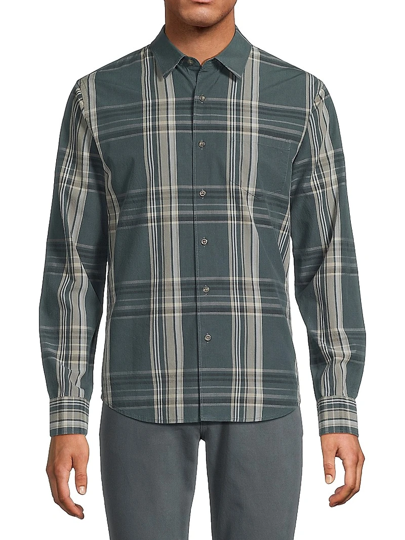 Lorimer Plaid Long-Sleeve Shirt