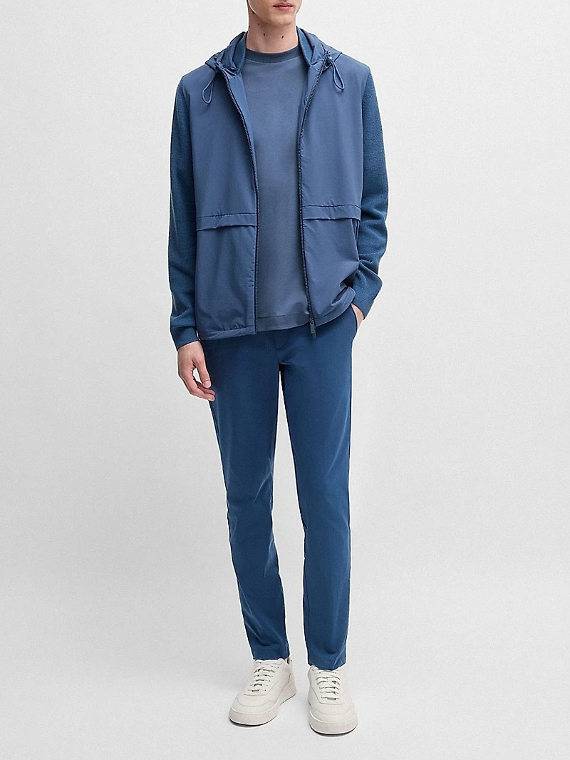 T-Shirt with Tonal Trims