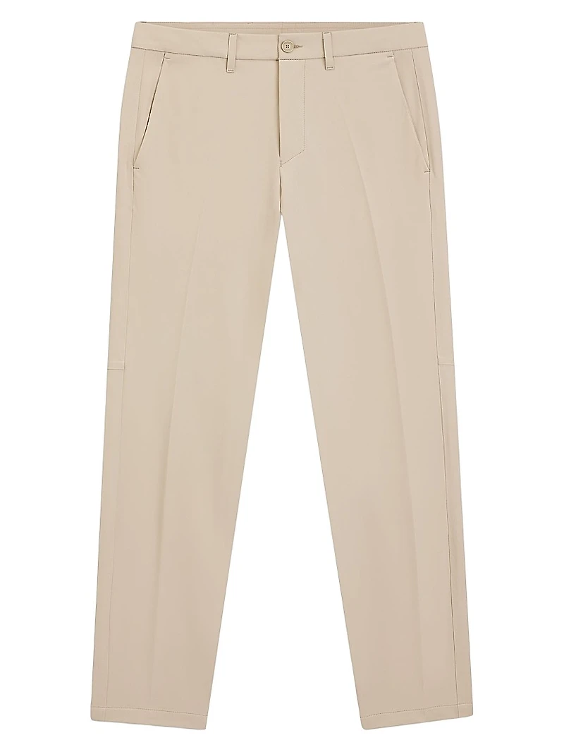Slim-Fit Pants Water-Repellent Stretch Fabric